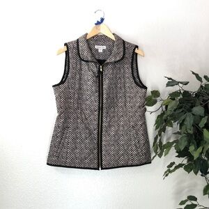 Coldwater Creek Striped Vest